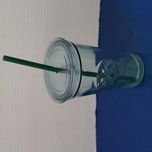 Starbucks Spain Clear Recycled Glass 16 oz Tumbler